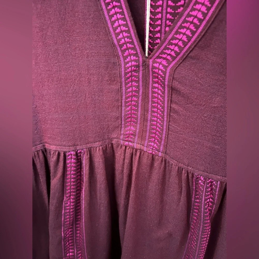 lemlem Hanna Cotton Blend Cover-Up Dress New - Picture 11 of 13